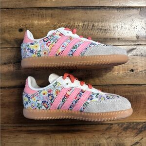 Adidas x Liberty London Samba OG Toddler shoe